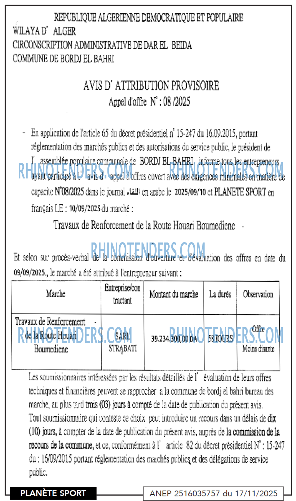 PLANETE SPORT
