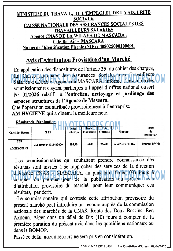 Le Quotidien d'Oran