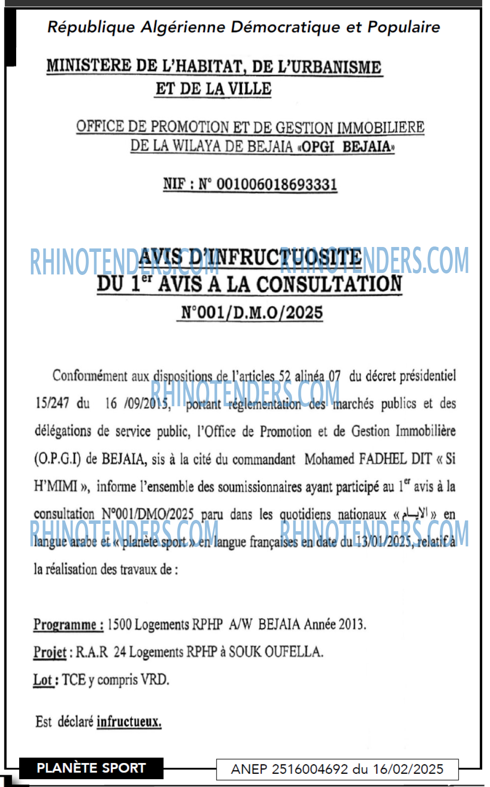 PLANETE SPORT