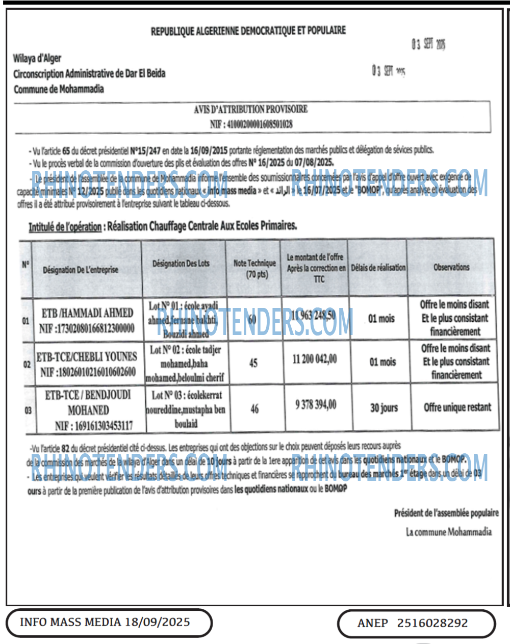 Infos Mass Media