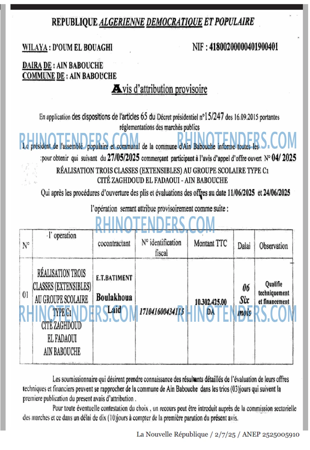 La Tribune