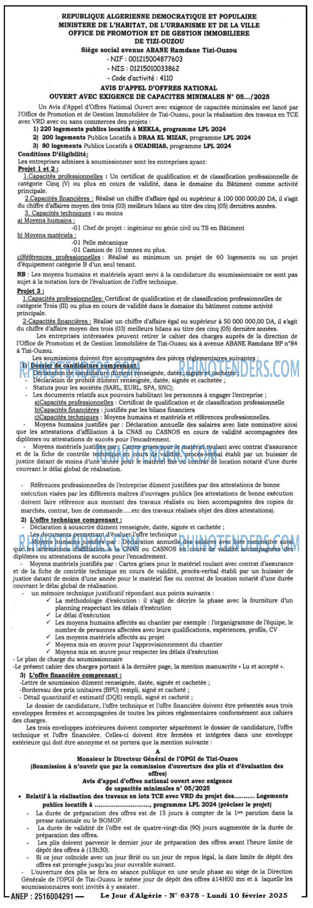 Le Jour d'Algérie