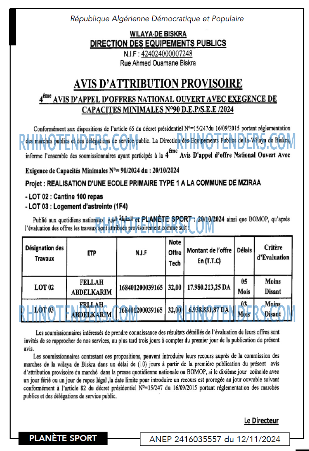 PLANETE SPORT