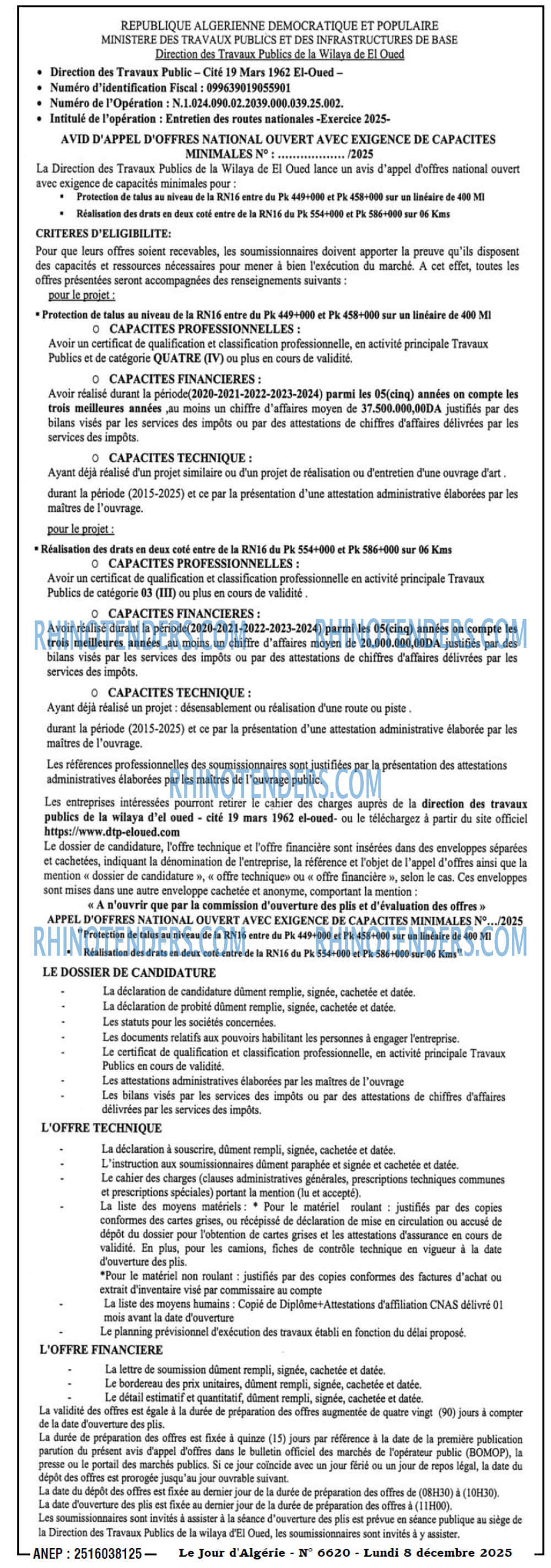 Le Jour d'Algérie