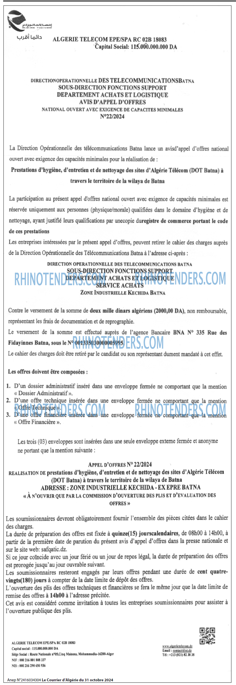 Le Courrier d'Algerie