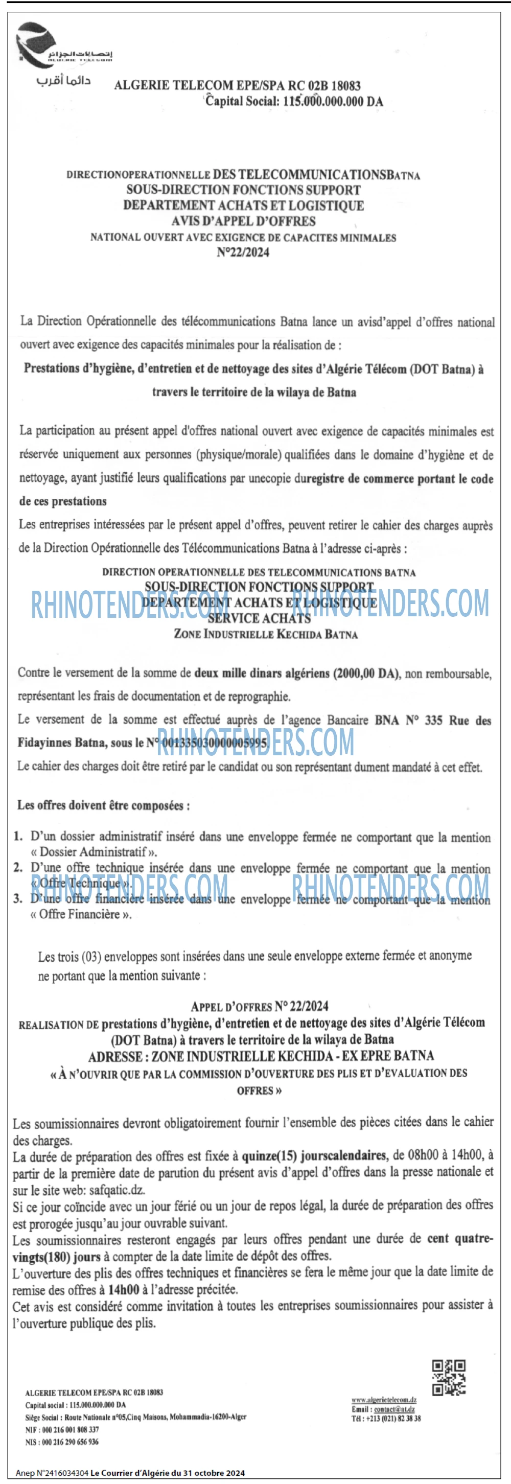 Le Courrier d'Algerie