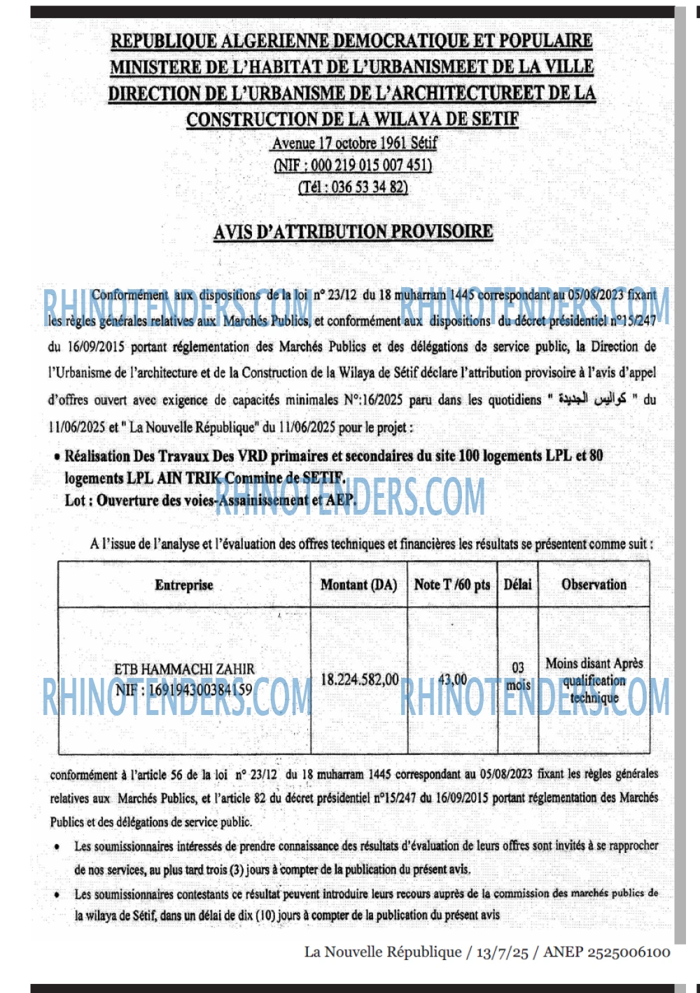 La Tribune
