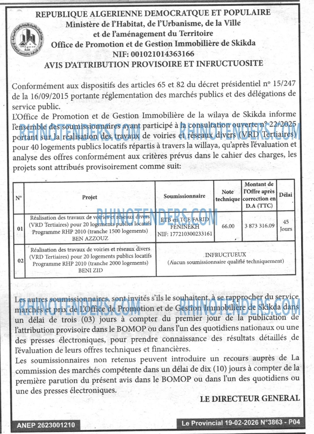 LE PROVINCIAL