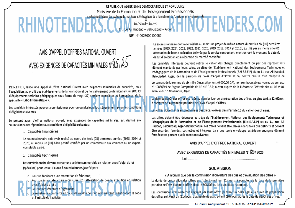 Jeune Independant