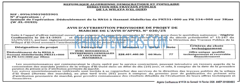 Algerie Confluence