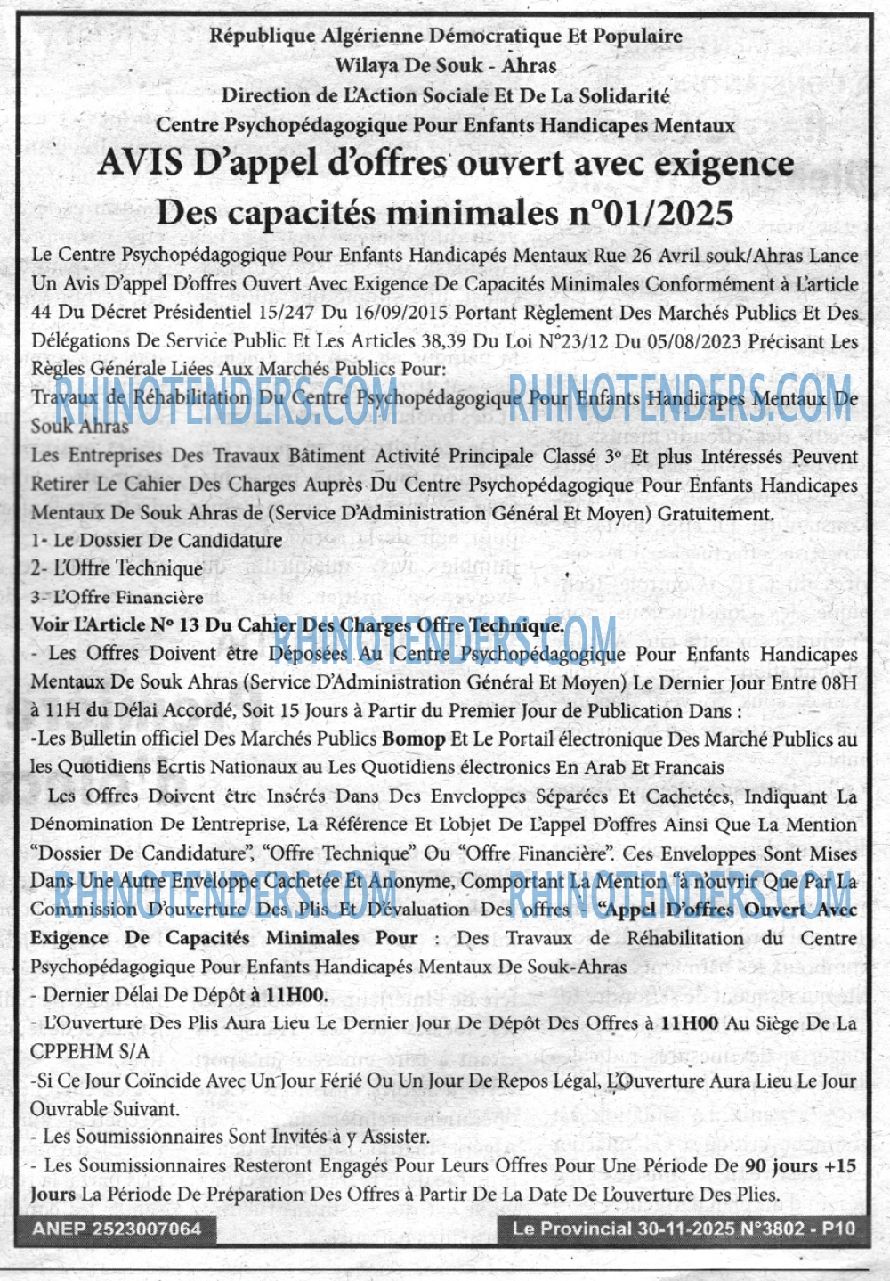 LE PROVINCIAL