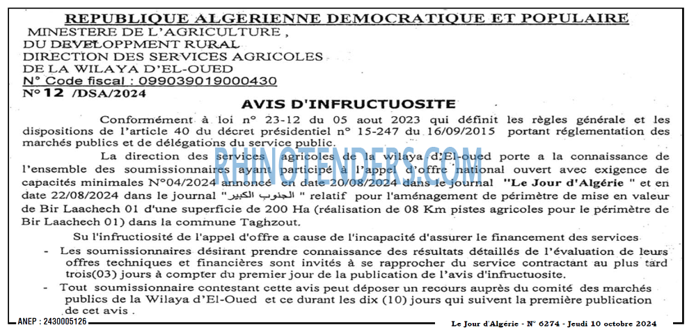 Le Jour d'Algérie