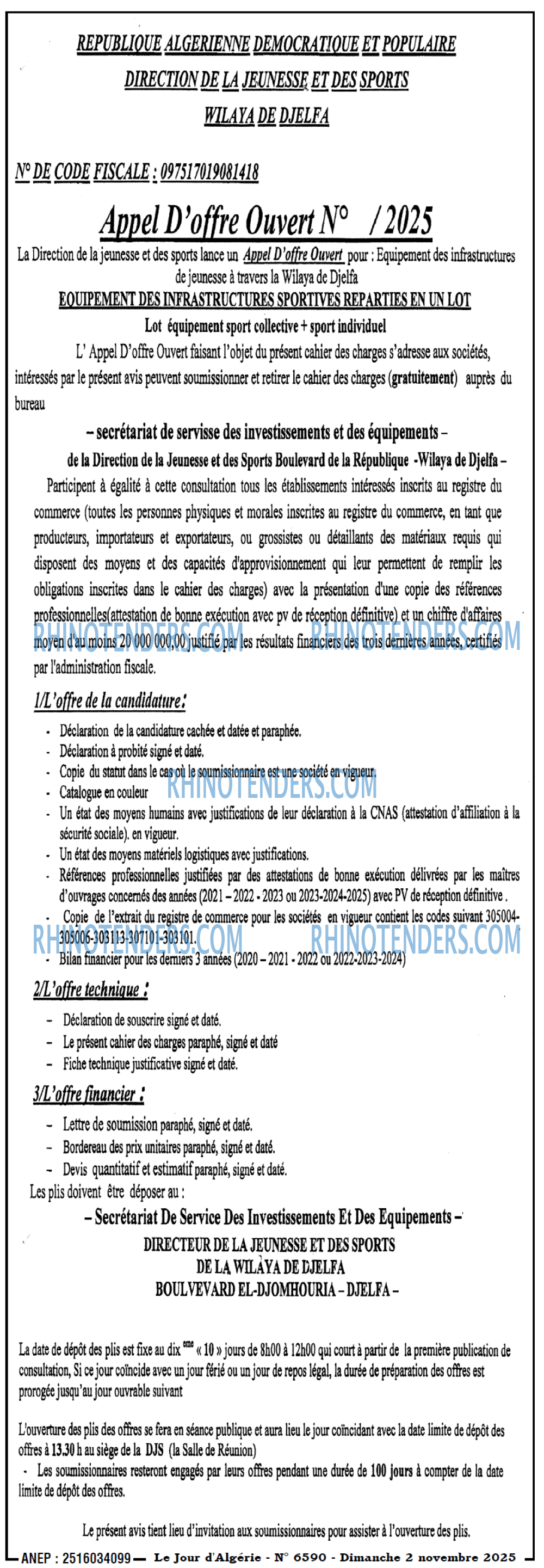 Le Jour d'Algérie
