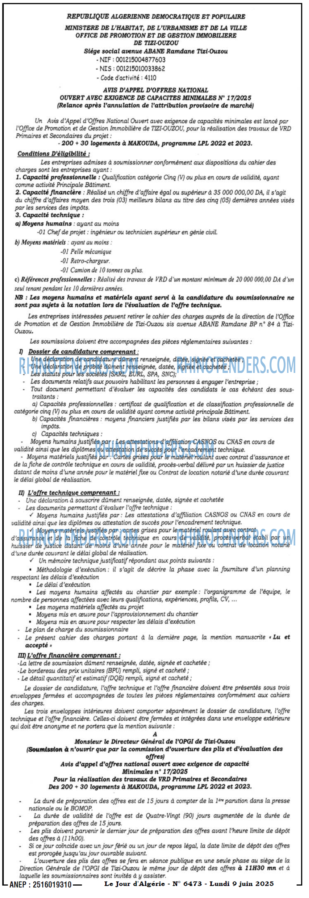 Le Jour d'Algérie
