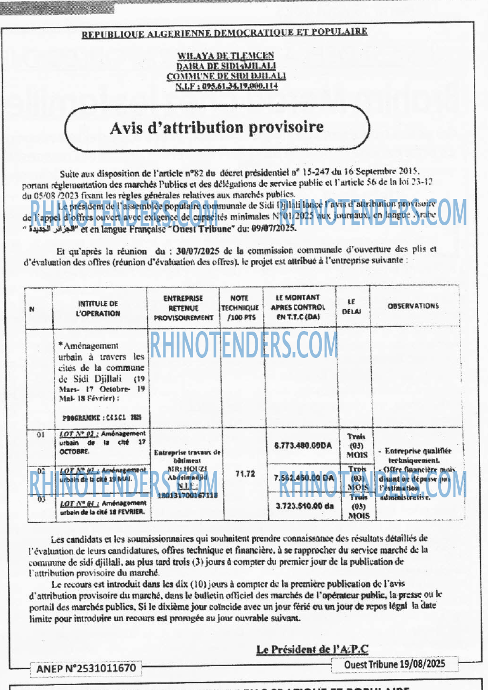 La Tribune