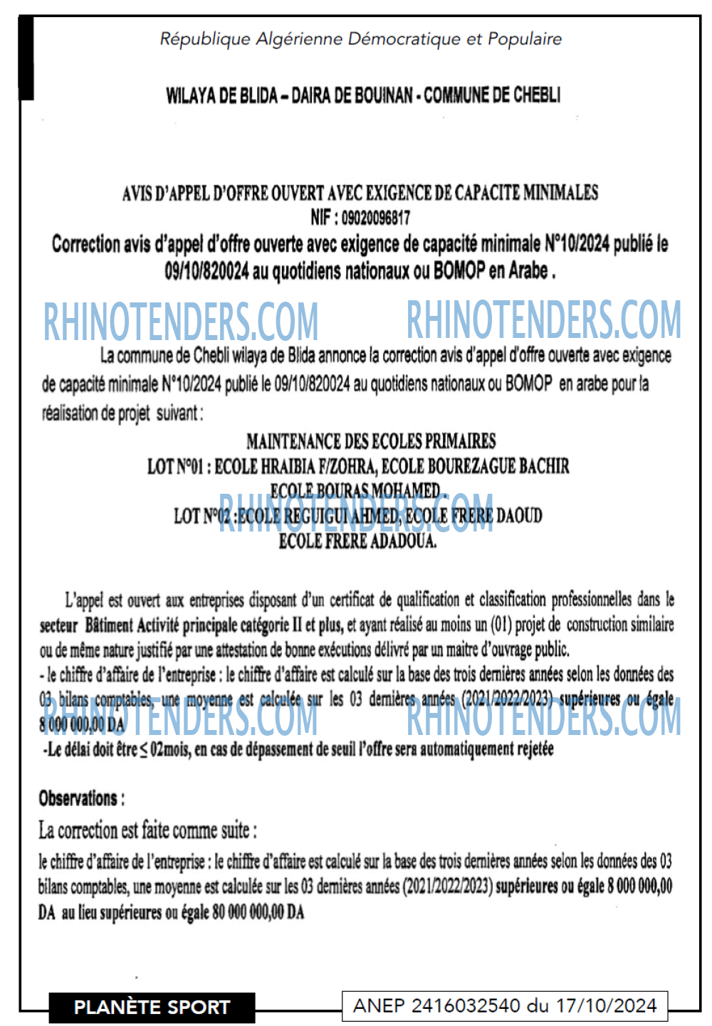 PLANETE SPORT