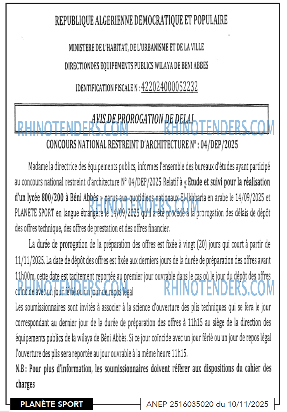 PLANETE SPORT