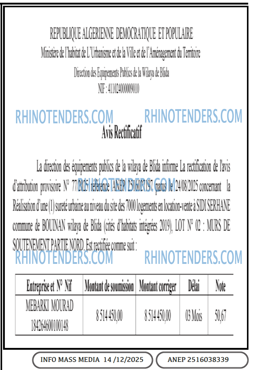 Infos Mass Media