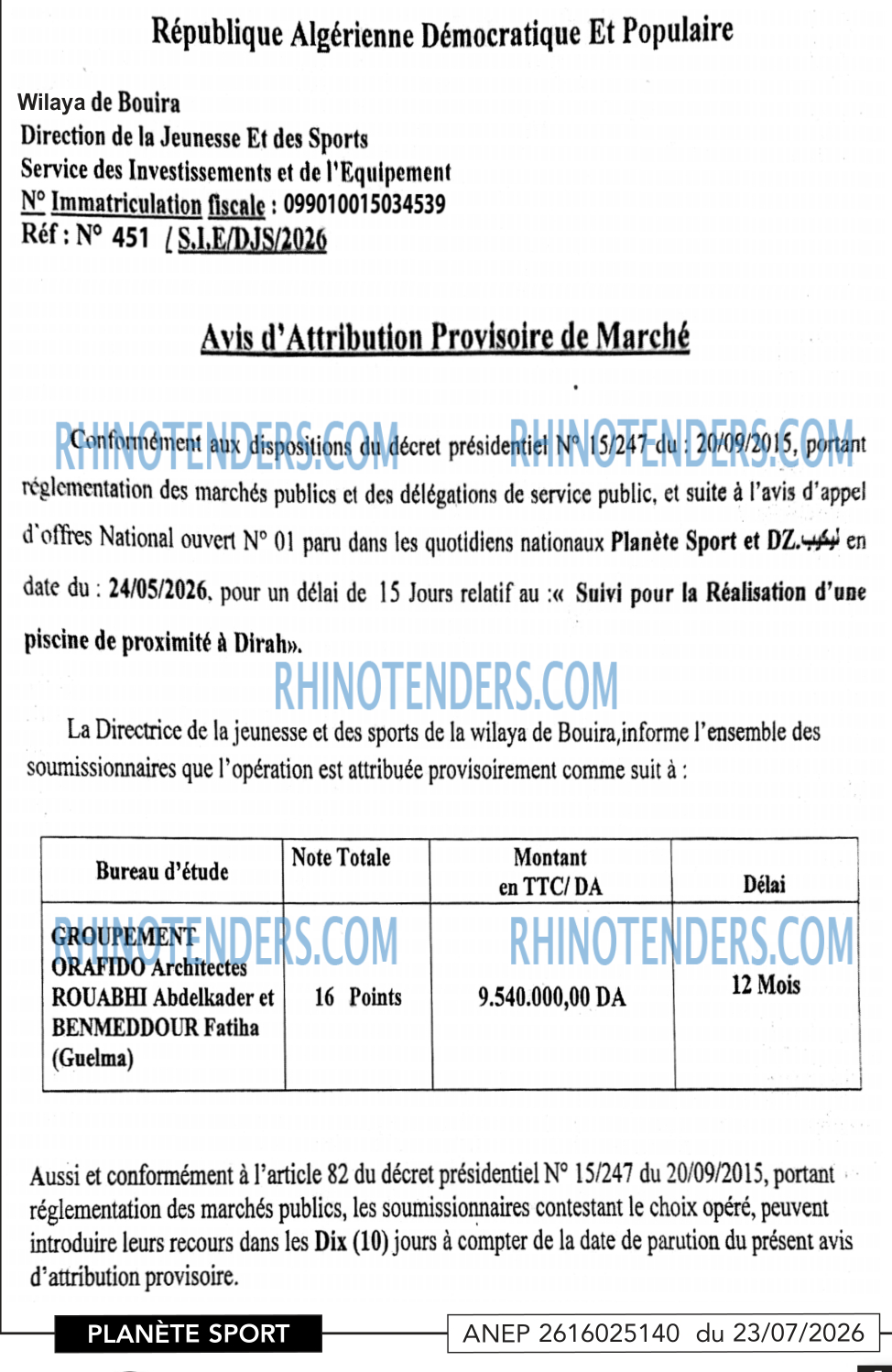 PLANETE SPORT