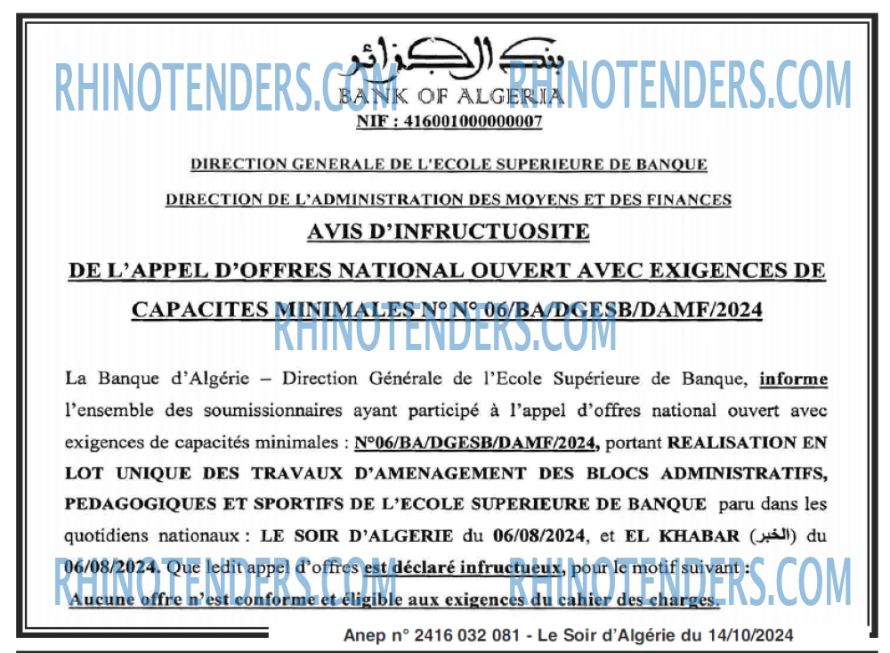 LE SOIR D'ALGERIE