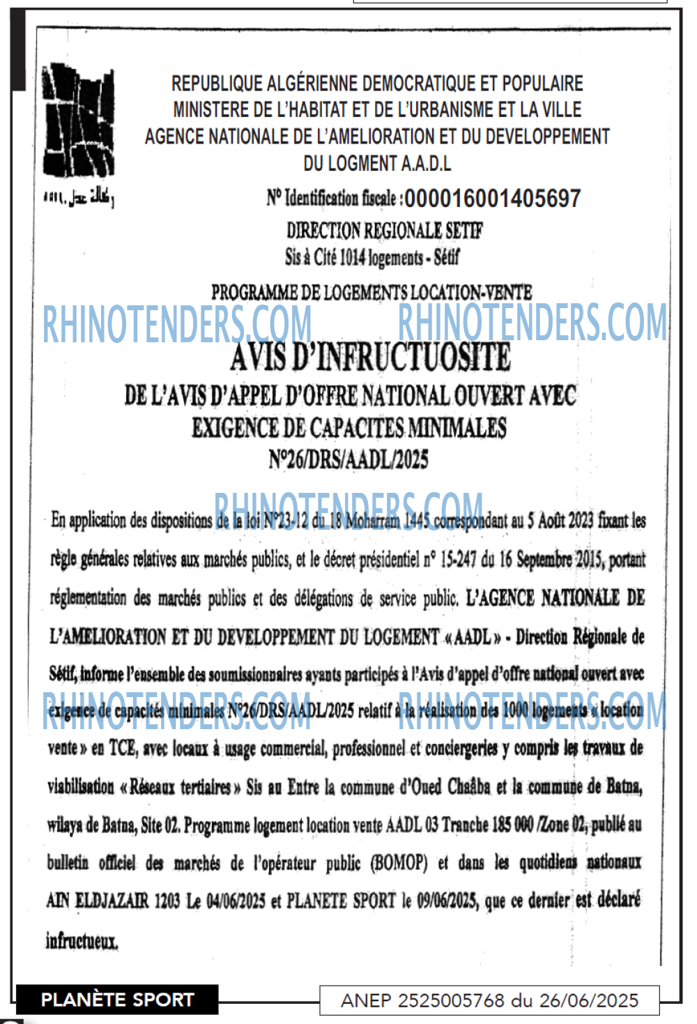 PLANETE SPORT