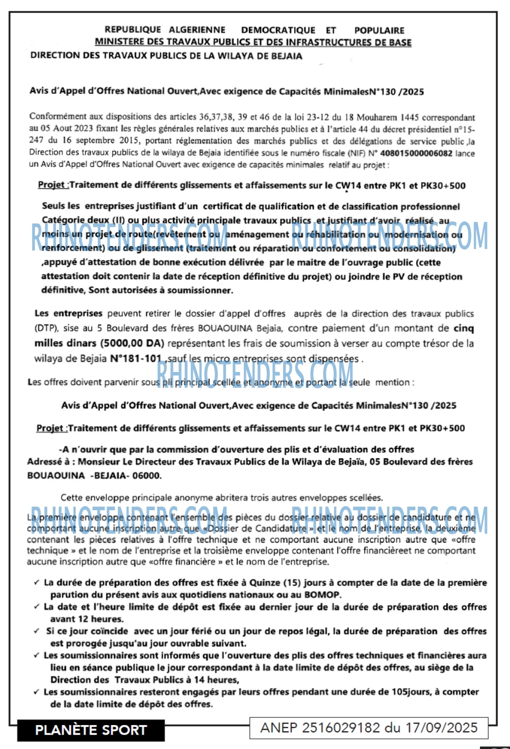 PLANETE SPORT