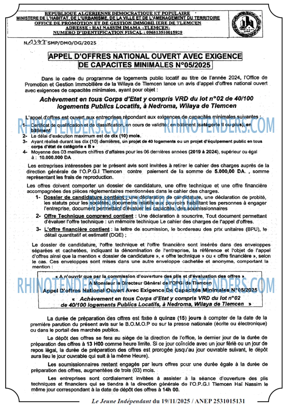 Jeune Independant