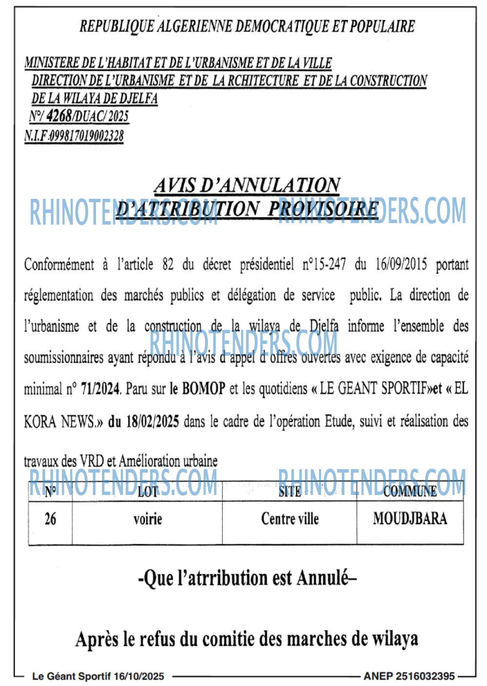 le geant sportif