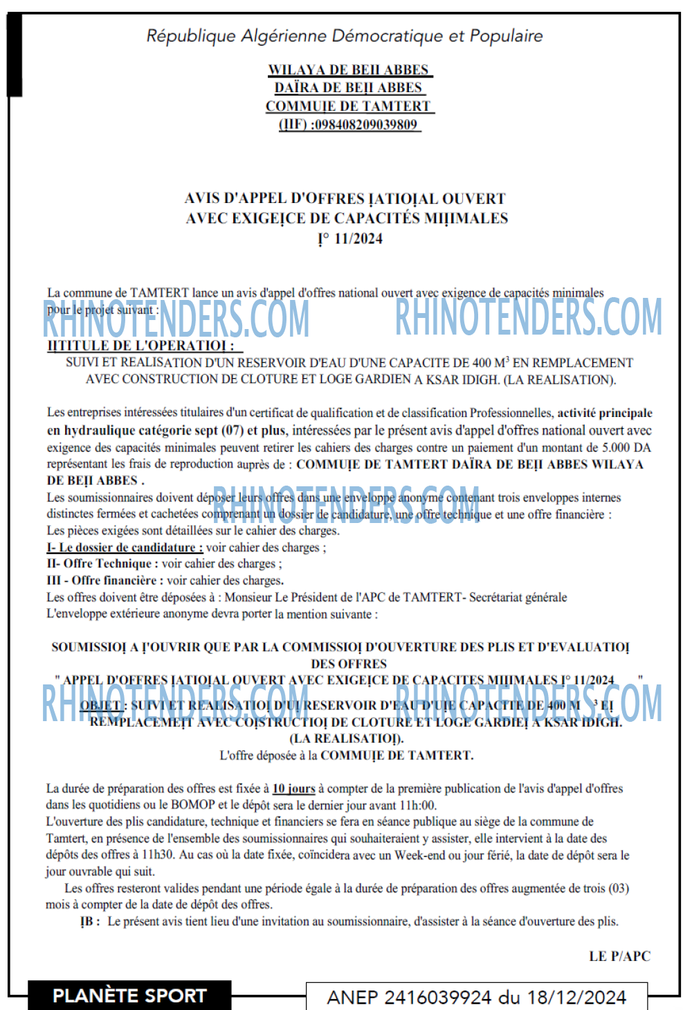 PLANETE SPORT