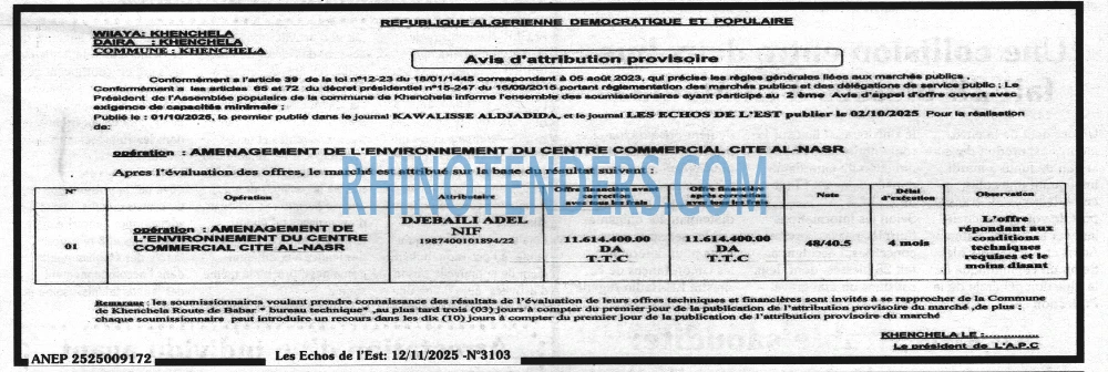 Les Echos de l'Est