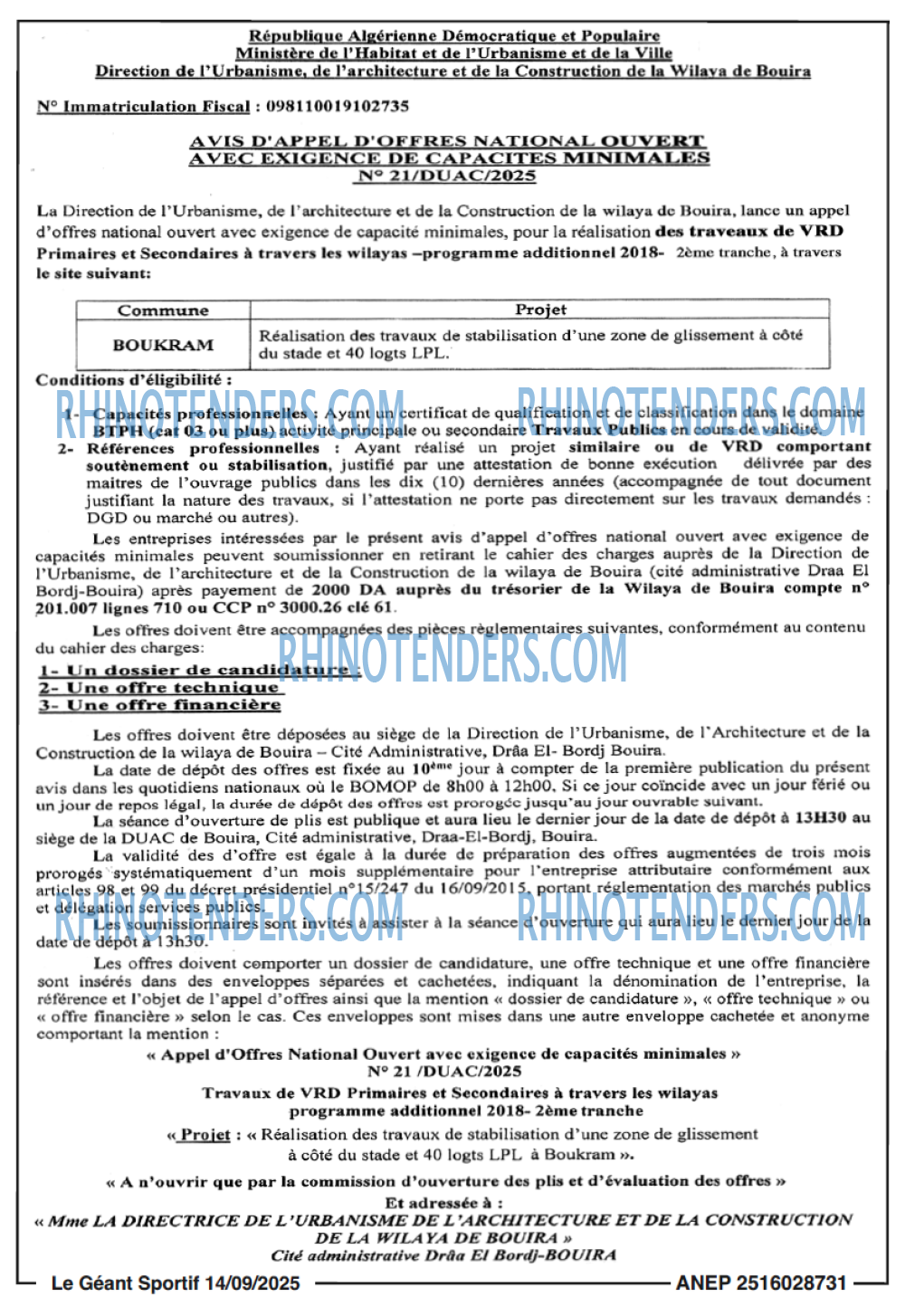 le geant sportif