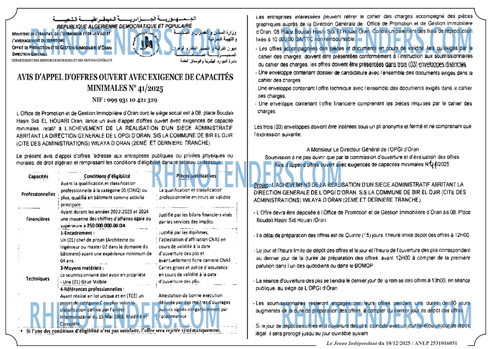 Jeune Independant