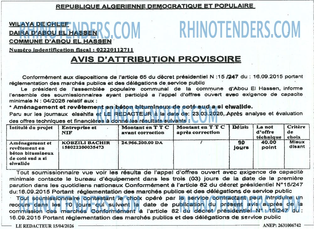 LE REDACTEUR