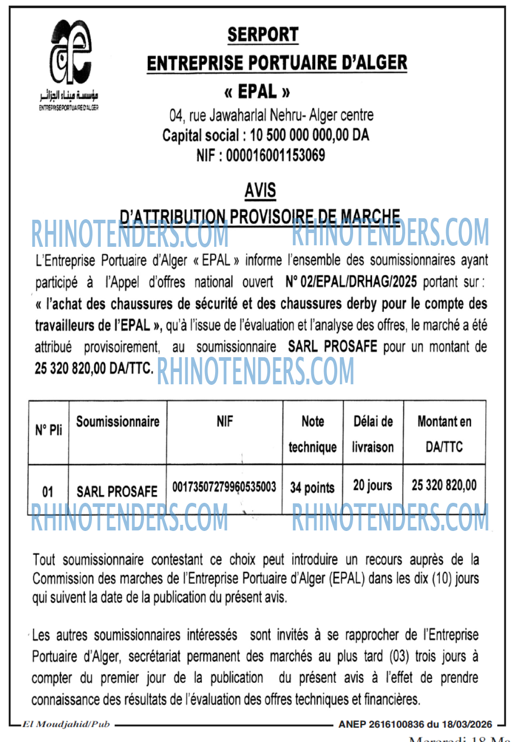 El Moudjahid