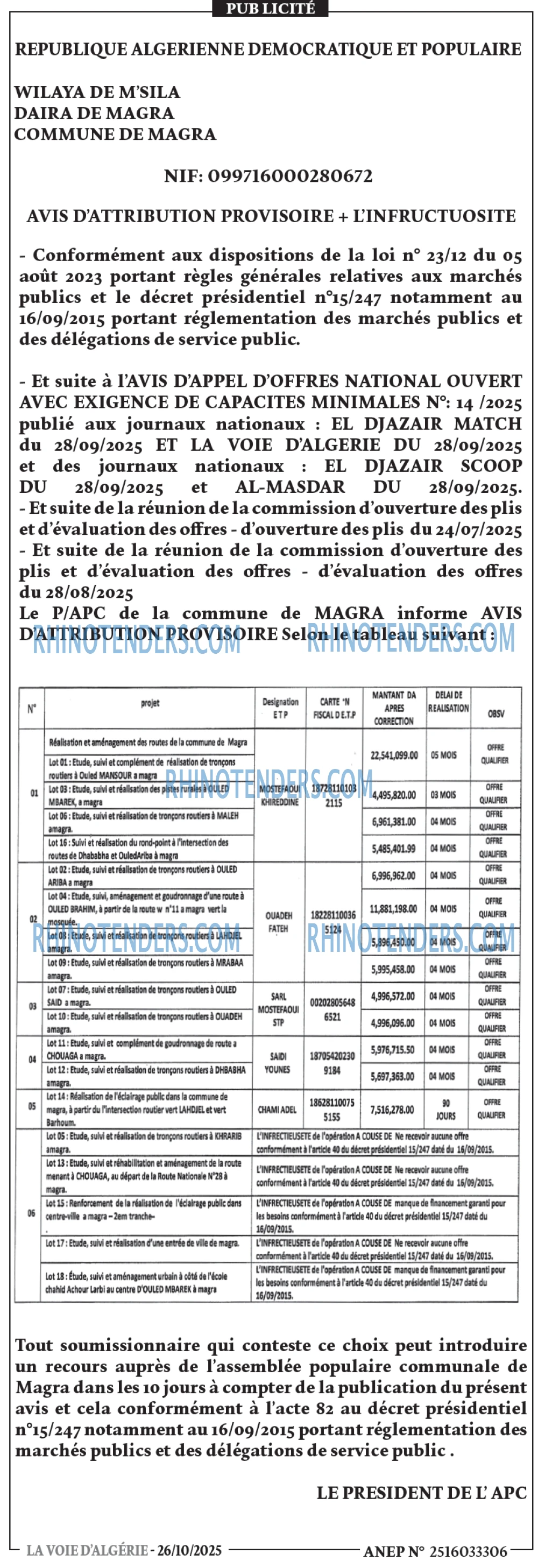 La Tribune