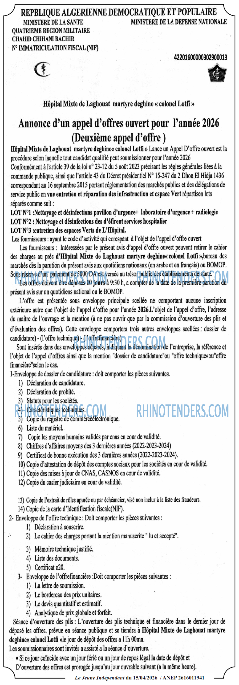 Jeune Independant