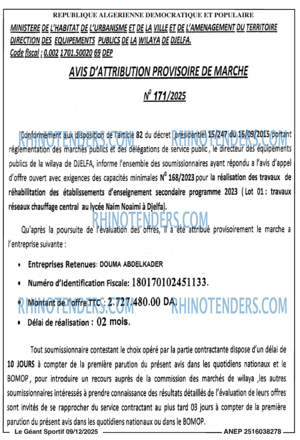 le geant sportif
