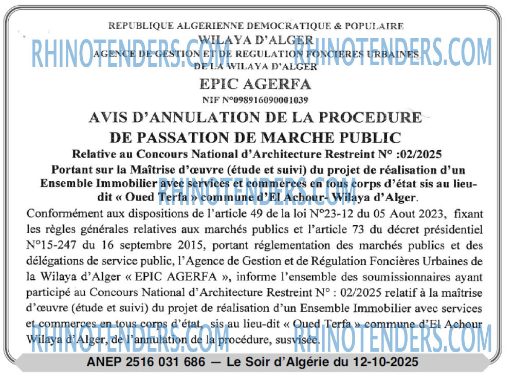 LE SOIR D'ALGERIE