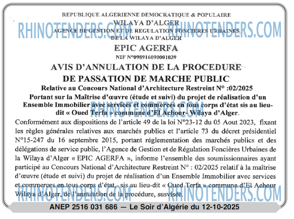 LE SOIR D'ALGERIE