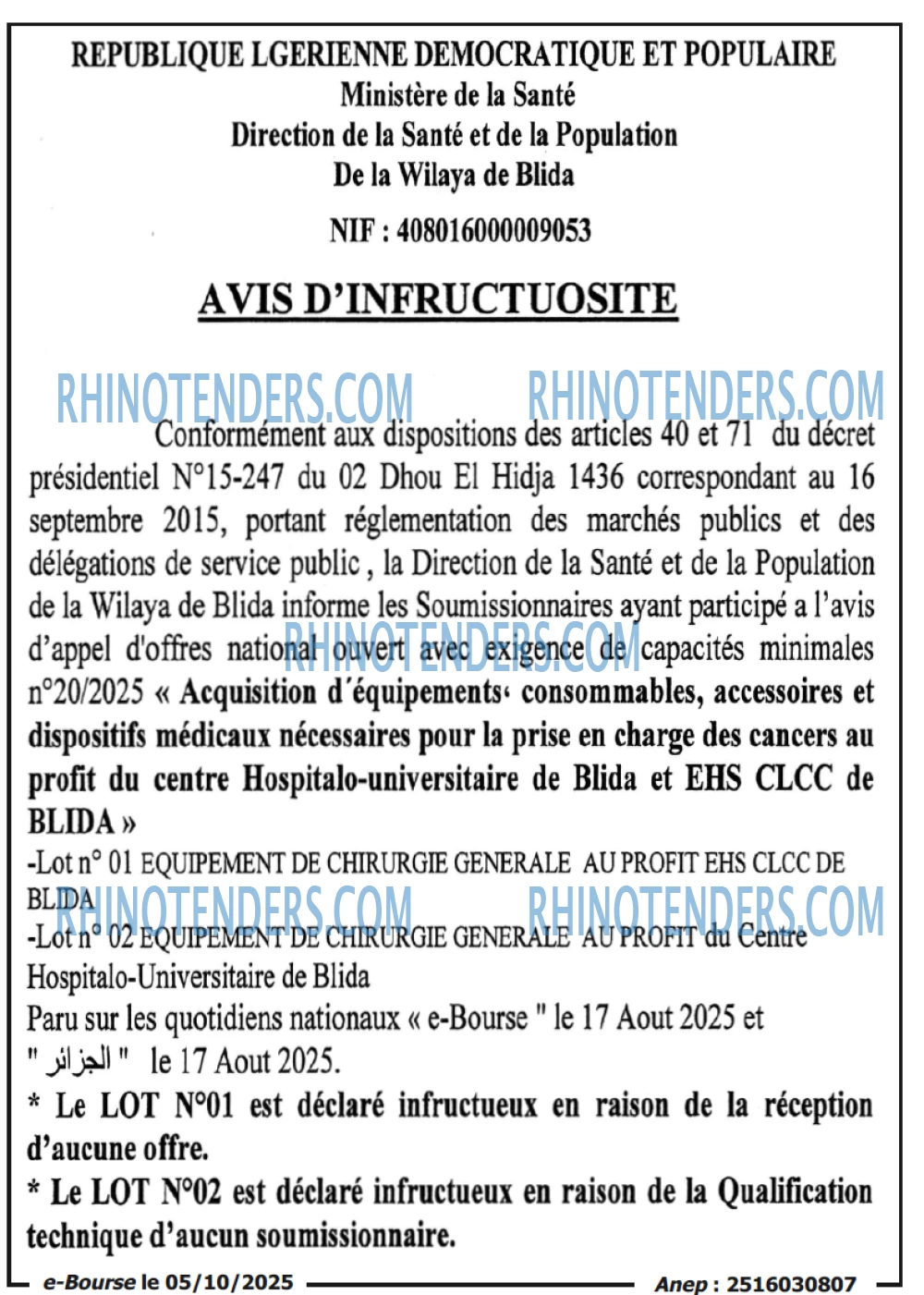 SEYBOUSSE TIMES