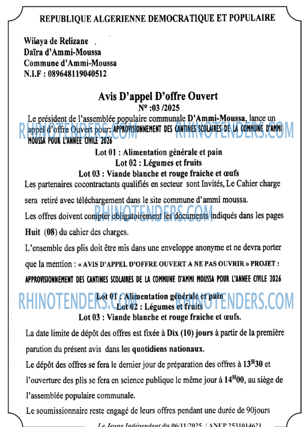 Le jeune indépendant