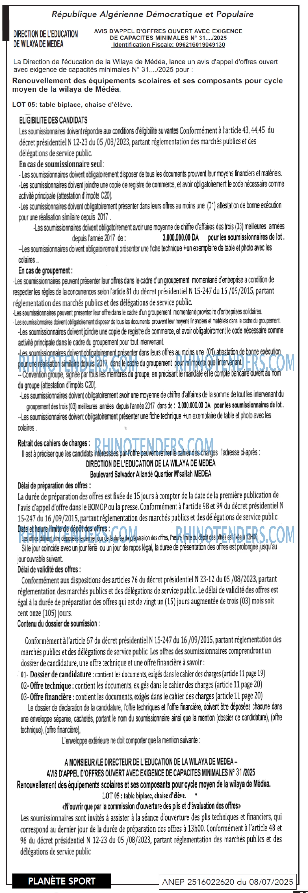 PLANETE SPORT