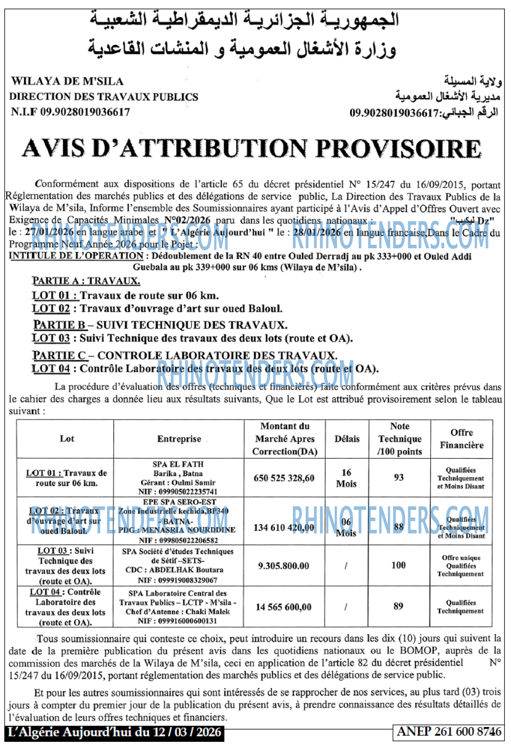 Aujourd'hui