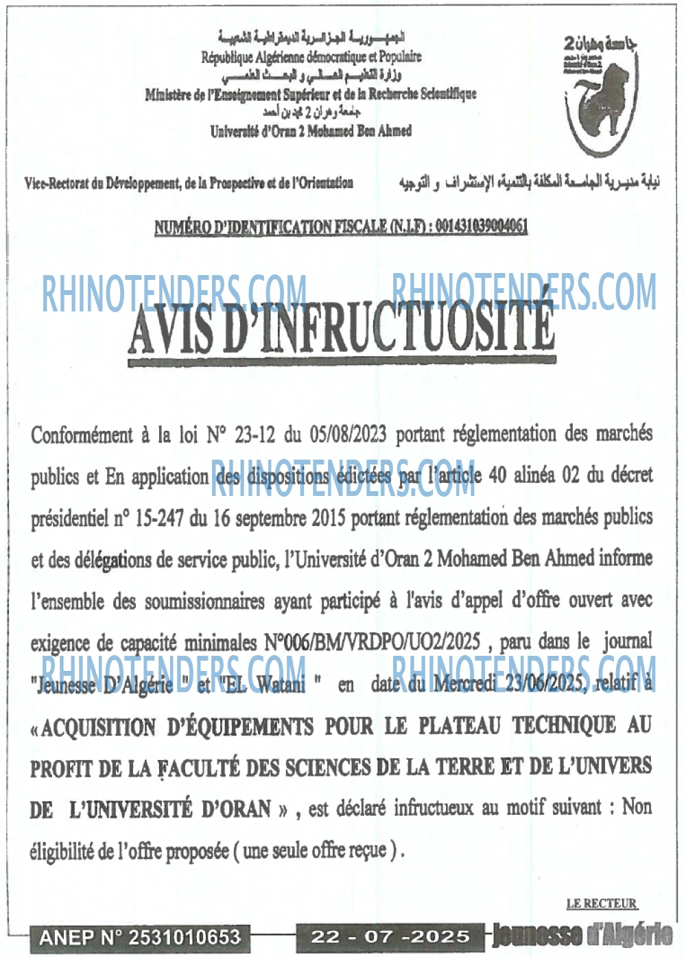Jeunesse d'Algerie
