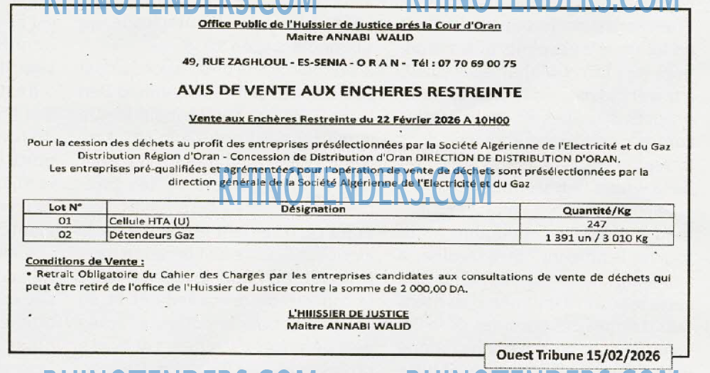 ouest TRIBUNE