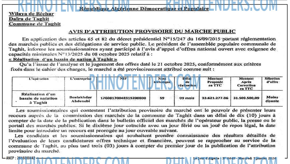 Le Jour d'Algérie