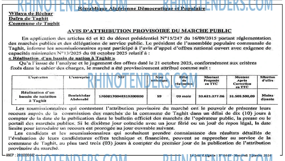 Le Jour d'Algérie