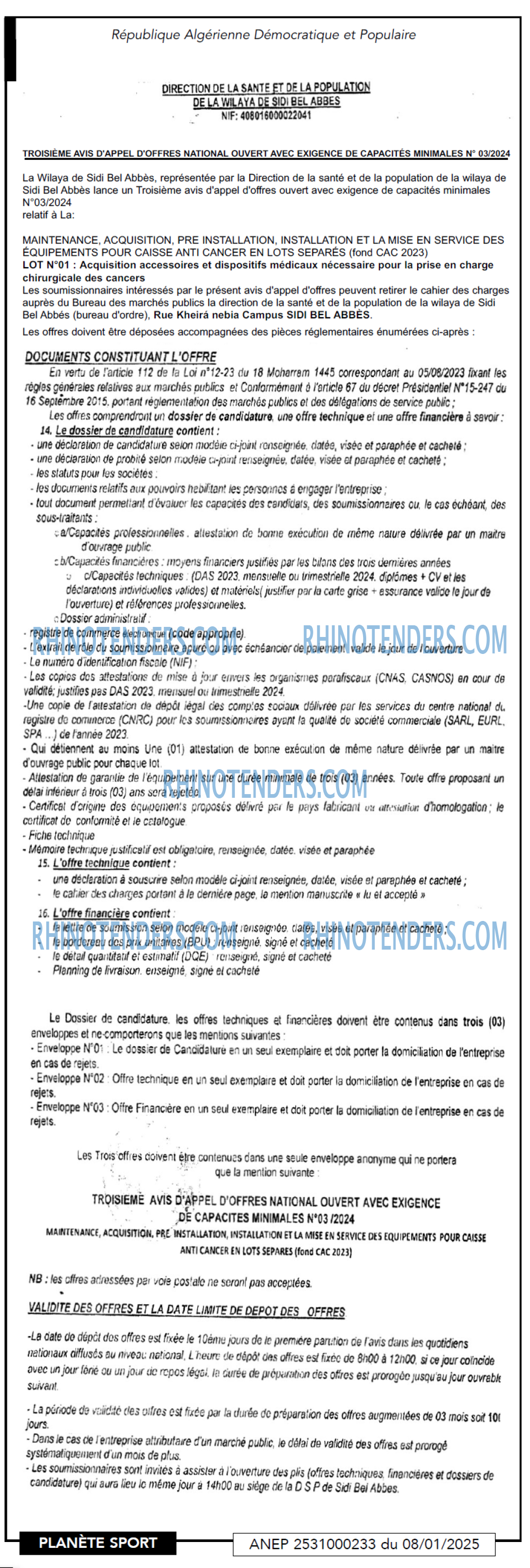 PLANETE SPORT