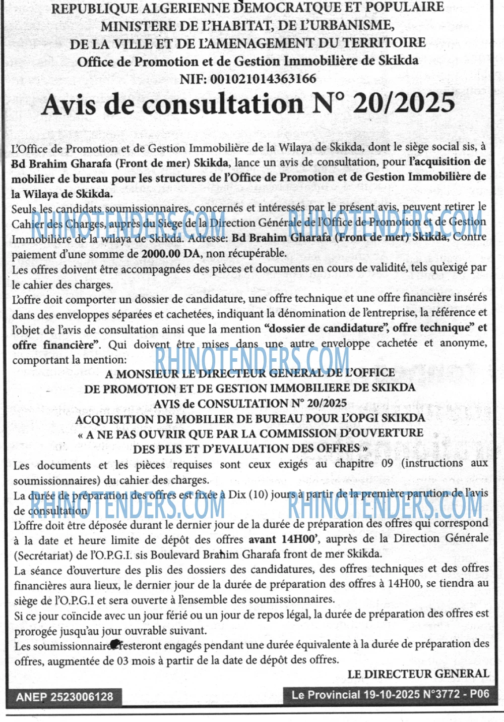 LE PROVINCIAL