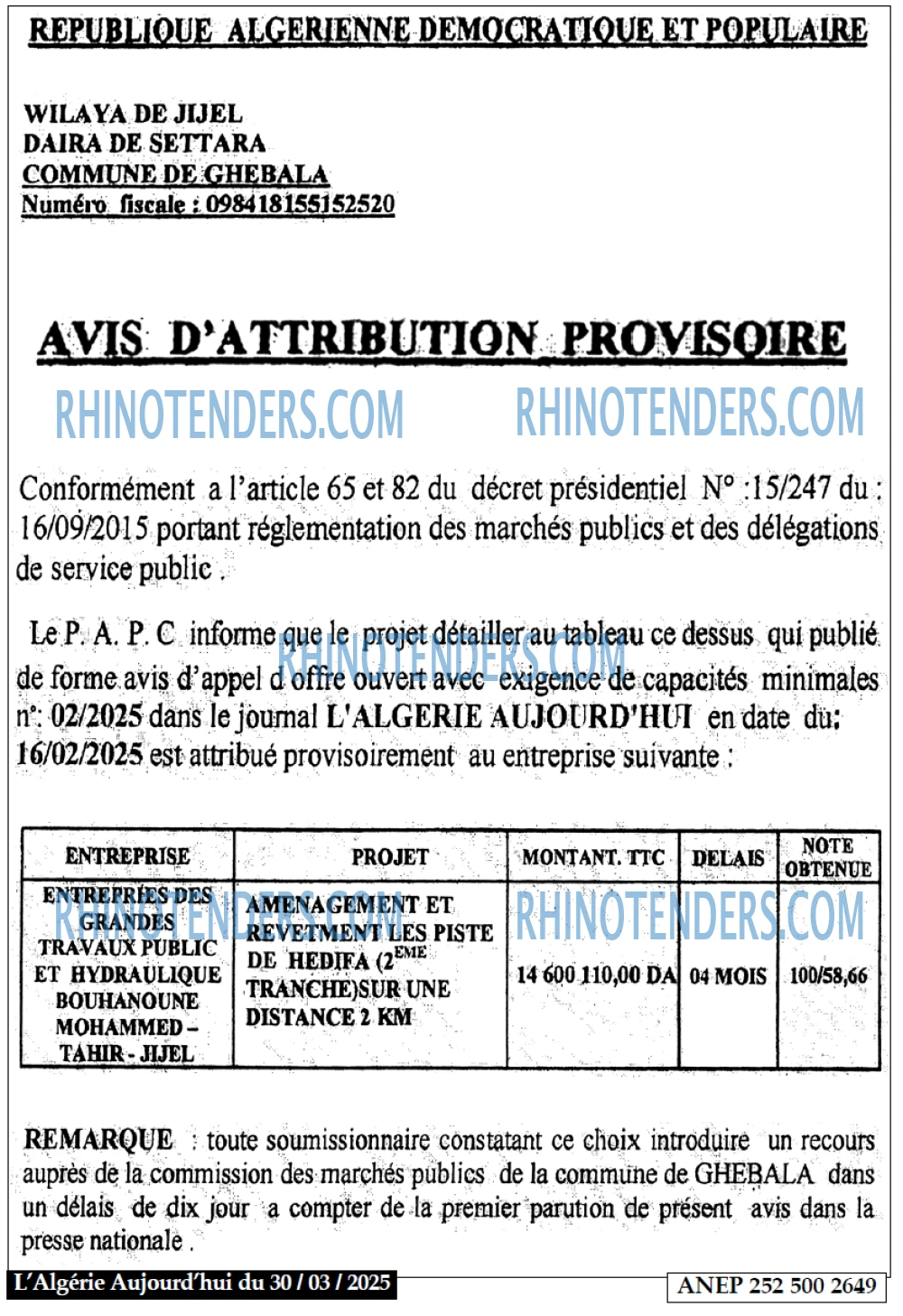 Aujourd'hui